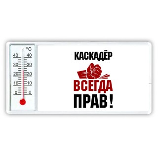 каскадёр всегда прав