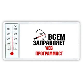 Всем заправляет web программист