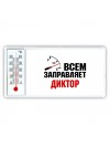 Всем заправляет диктор