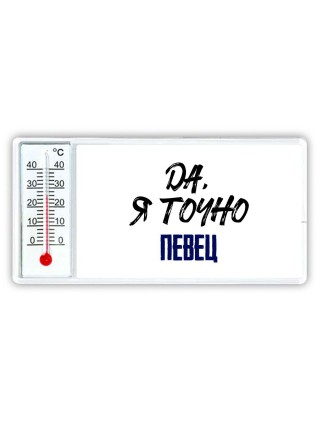 Да, я точно певец