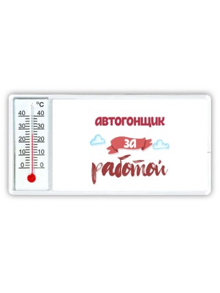автогонщик за работой