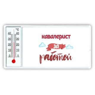 кавалерист за работой