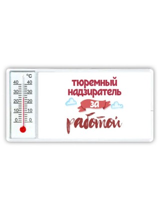 тюремный надзиратель за работой