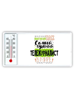 Именно так выглядит самый лучший тележурналист в целом мире