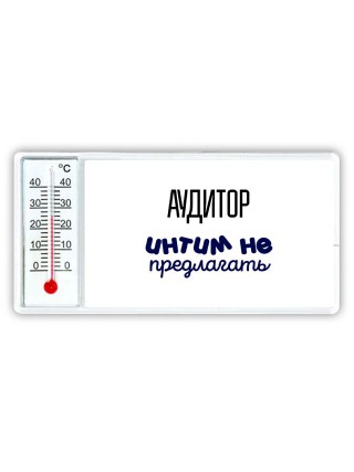 аудитор интим не предлагать