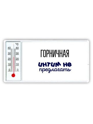 горничная интим не предлагать