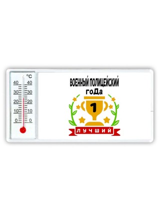 Лучший ВОЕННЫй ПОЛИЦЕйСКИй года