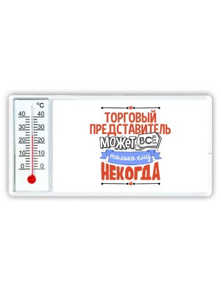 торговый представитель может всё, только ему некогда