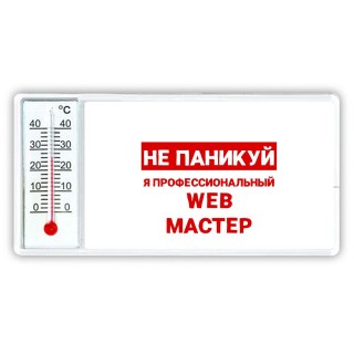 Не паникуй я профессиональный web мастер