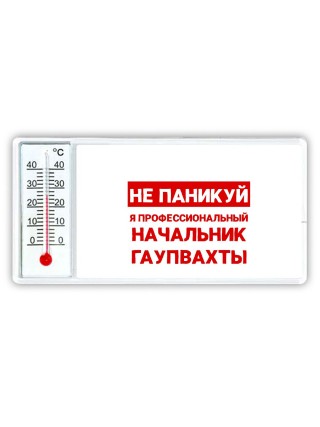 Не паникуй я профессиональный начальник гаупвахты