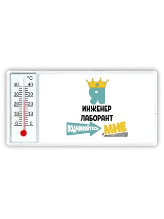 Я инженер лаборант подчиняйтесь мне