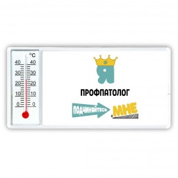 Я профпатолог подчиняйтесь мне