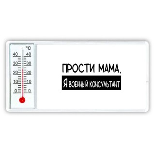 Прости мама, я военный консультант