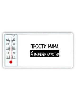 Прости мама, я инженер акустик
