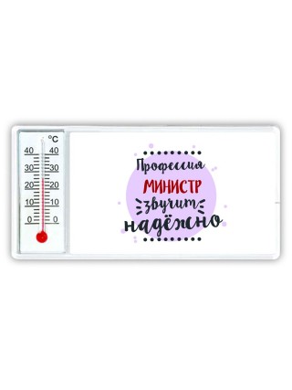 Профессия министр звучит надёжно