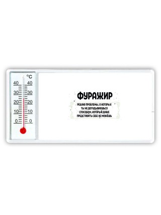 фуражир решаю проблемы, о которых ты не догадываешься способом, который даже представить себе не можешь