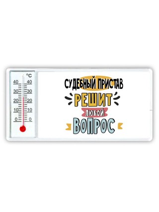 судебный пристав решит любой вопрос
