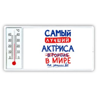 Самый лучший АКТРИСА в мире - так решили все