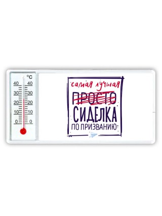 Самая лучшая просто СИДЕЛКА по призванию