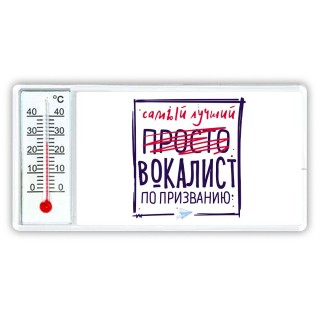 Самый лучший просто ВОКАЛИСТ по призванию