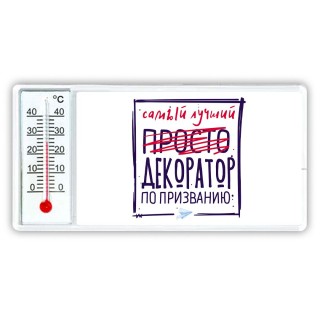 Самый лучший просто ДЕКОРАТОР по призванию