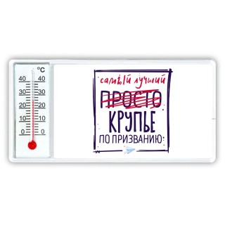 Самый лучший просто КРУПЬЕ по призванию