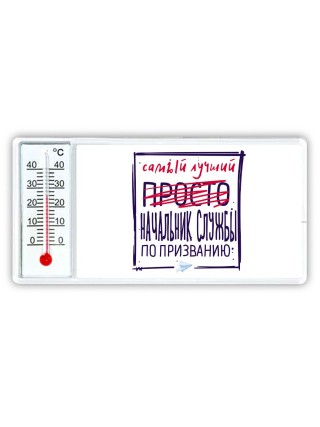 Самый лучший просто НАЧАЛЬНИК СЛУЖБЫ по призванию