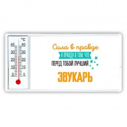Сила в правде а правда в том, что перед тобой лучший звукарь