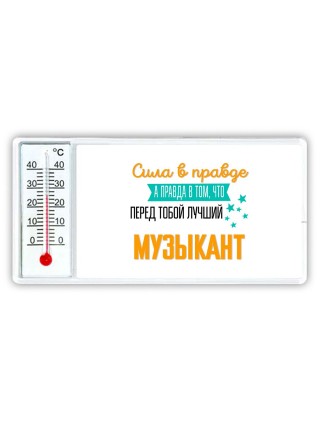 Сила в правде а правда в том, что перед тобой лучший музыкант