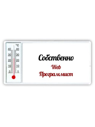 Собственно, Web Программист