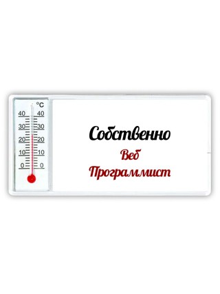 Собственно, Веб Программист