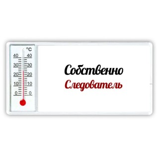 Собственно, Следователь