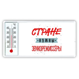 Стране нужны звукорежиссёры