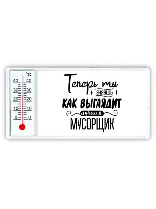Теперь ты знаешь как выглядит лучший мусорщик