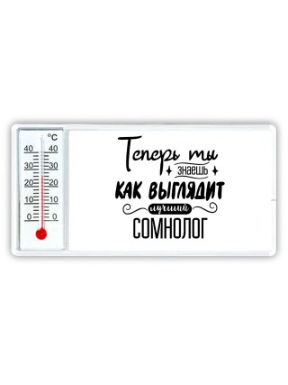 Теперь ты знаешь как выглядит лучший сомнолог