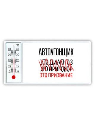 автоугонщик это диагноз это приговор это призвание