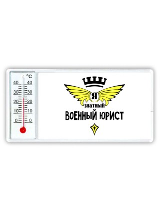 Я знатный военный юрист