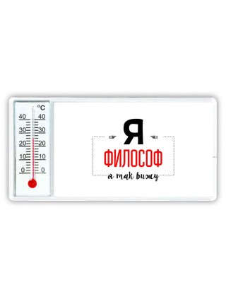 Я философ я так вижу