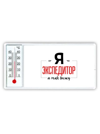 Я экспедитор я так вижу