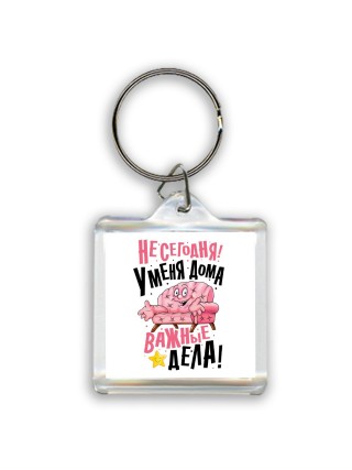 не сегодня, у меня дома важные дела