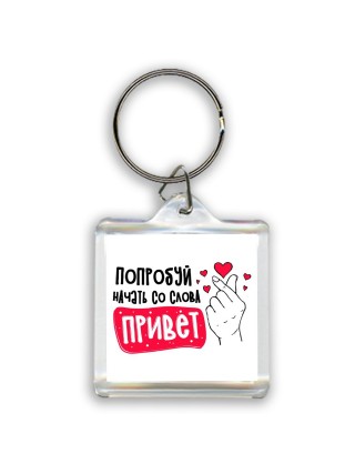 попробуй начать со слова привет