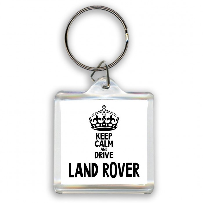 Keep calm and drive Land Rover