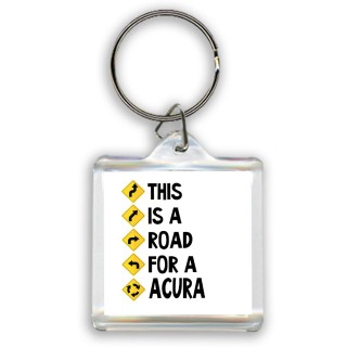 This is a road for a Acura