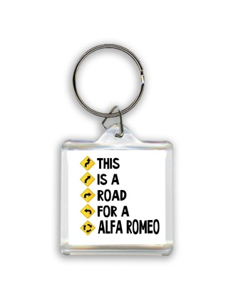This is a road for a Alfa Romeo