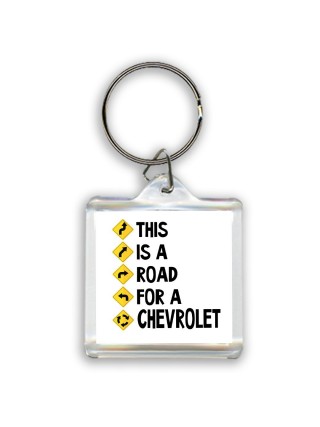 This is a road for a Chevrolet