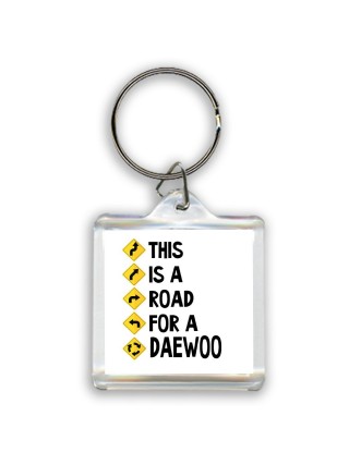This is a road for a Daewoo