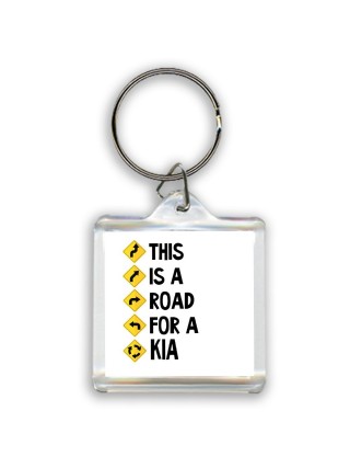 This is a road for a Kia