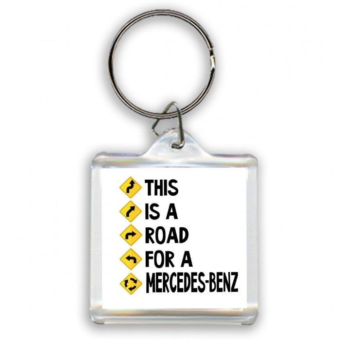 This is a road for a Mercedes-Benz