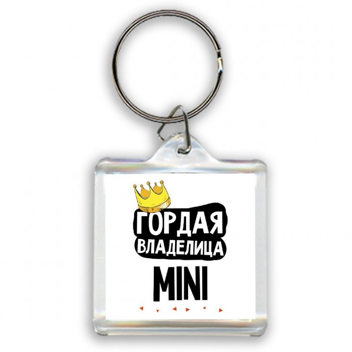 Гордая владелица Mini