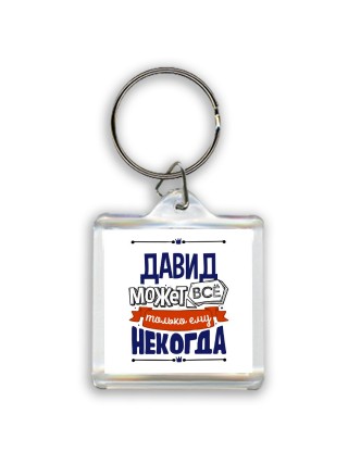 Давид может всё только ему некогда